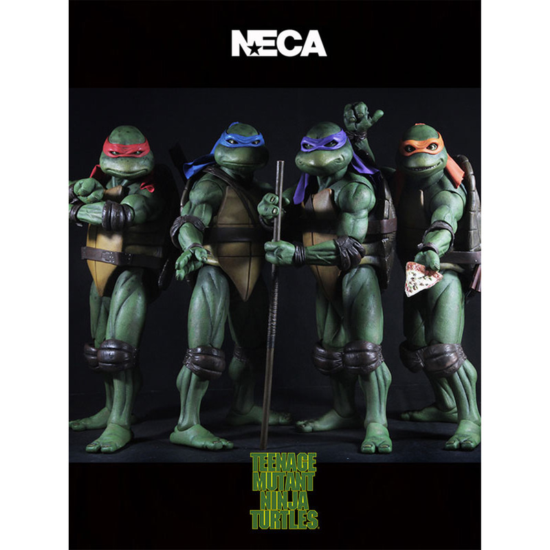 اکشن فیگور نکا مدل لاکپشت های نینجا طرح Turtle Ninja مجموعه 4 عددی