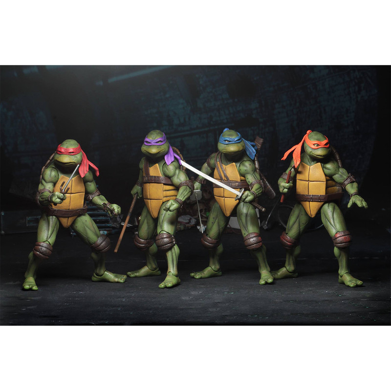 اکشن فیگور نکا مدل لاکپشت های نینجا طرح Turtle Ninja مجموعه 4 عددی