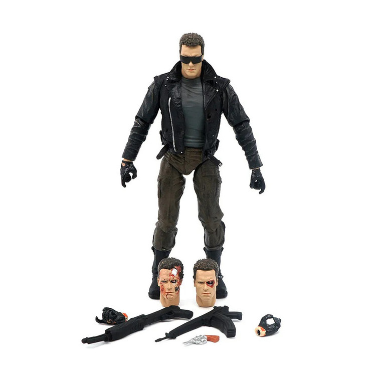 اکشن فیگور نکا مدل ترمیناتور طرح Terminator Ultimate Police Station T-800