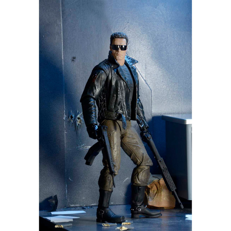 اکشن فیگور نکا مدل ترمیناتور طرح Terminator Ultimate Police Station T-800