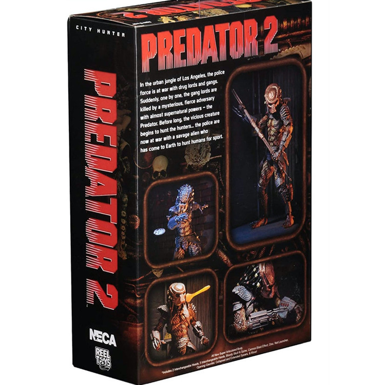 اکشن فیگور نکا مدل PREDATOR 2 CITY HUNTER