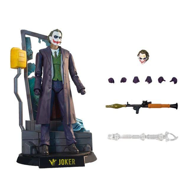 اکشن فیگور جوکر هیث لجر DC fond joy joker action figure