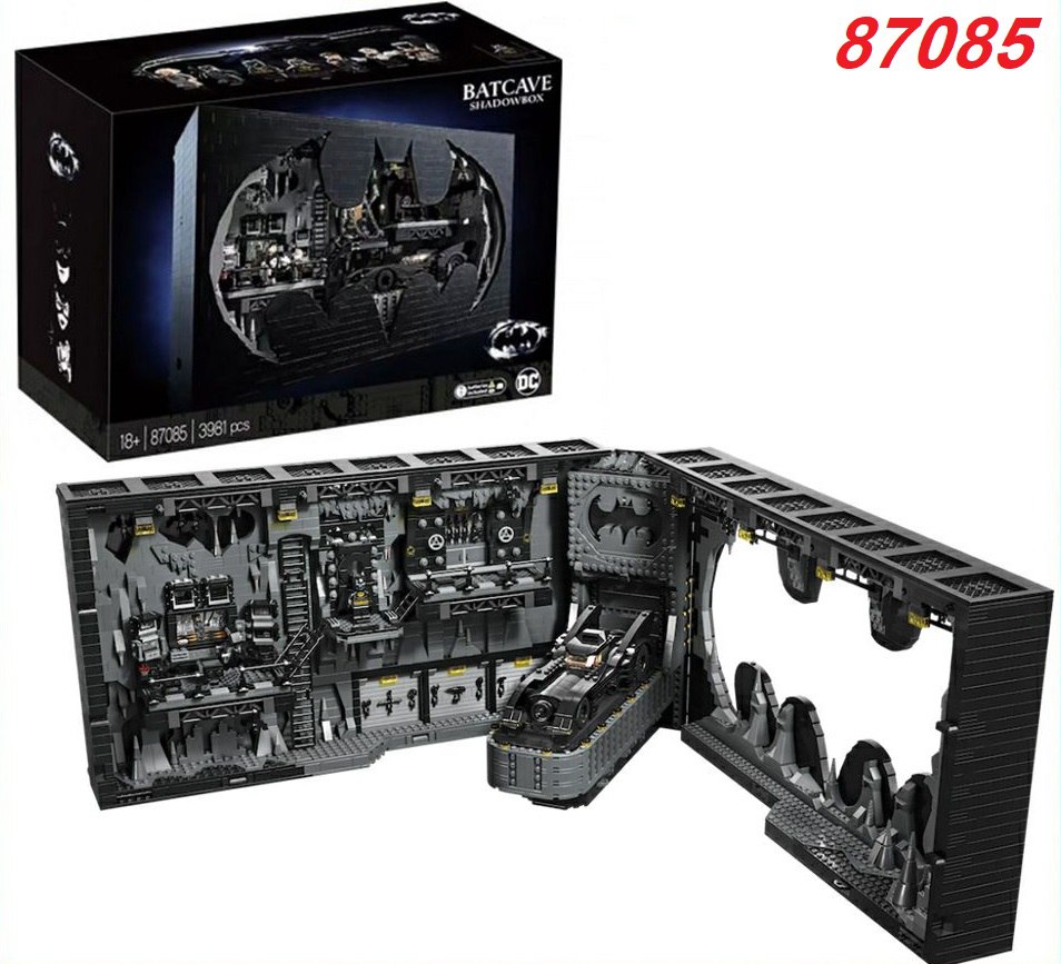 لگو غار بتمن 3981 قطعه مدل Batcave shadow box