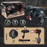 اسباب بازی کلاه نظامی تیرپرتابی با بلندگو نورپردازی