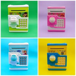 قلک رمز دار گاوصندوقی موزیکال کودک