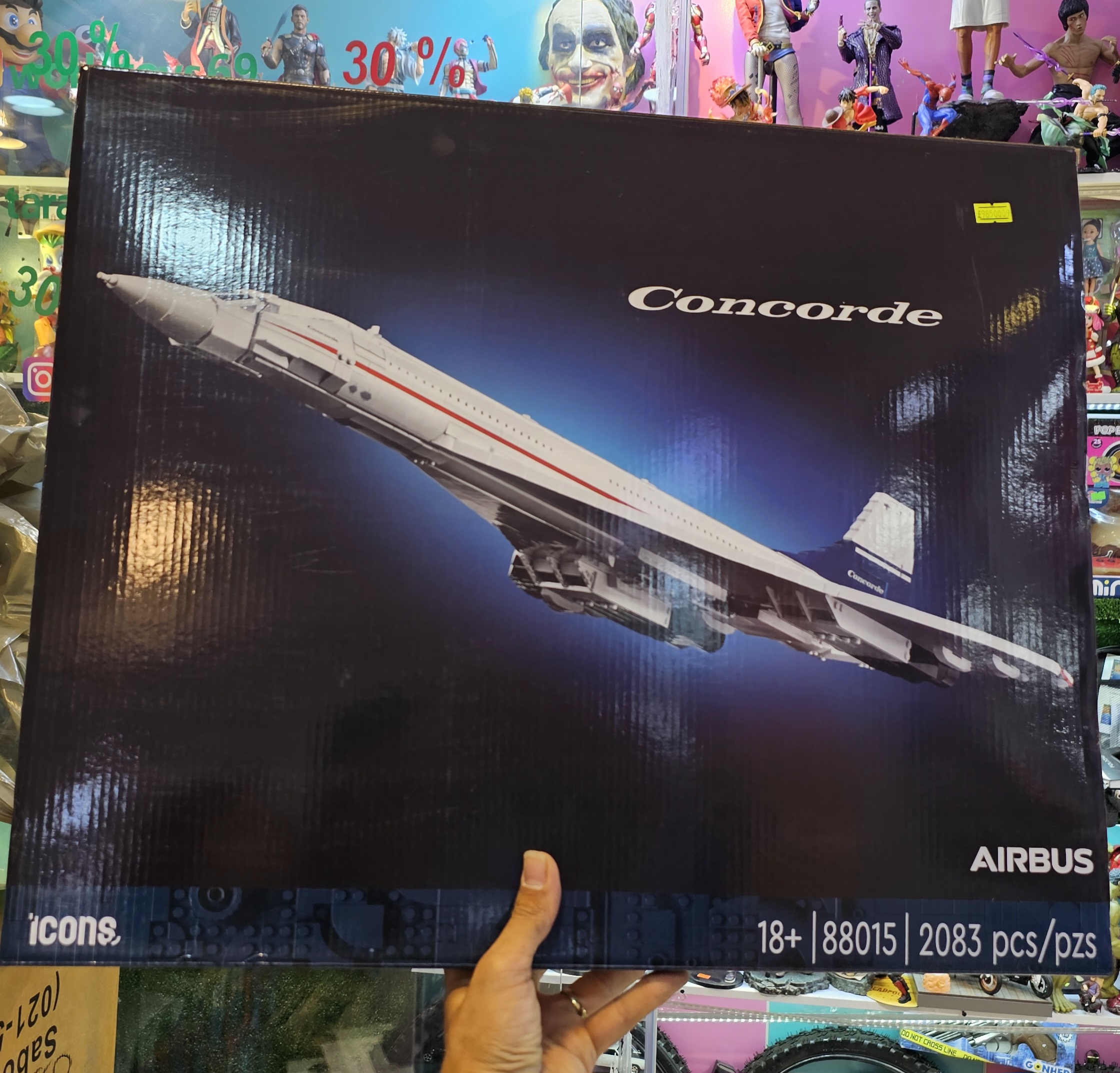 لگو هواپیما airbus concorde کنکورد کد 88015