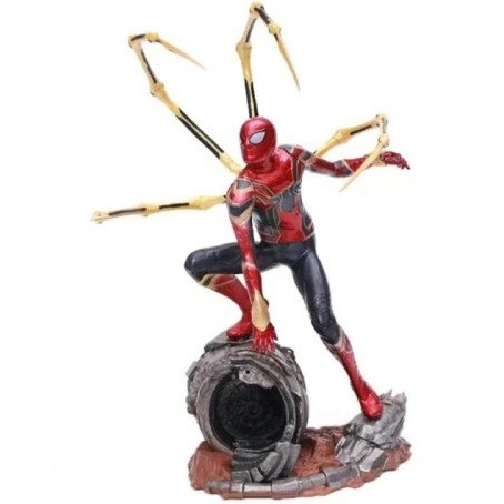 فیگور مرد عنکبوتی اینفینیتی وار طرح آیرون اسپایدر مدل Infinity War