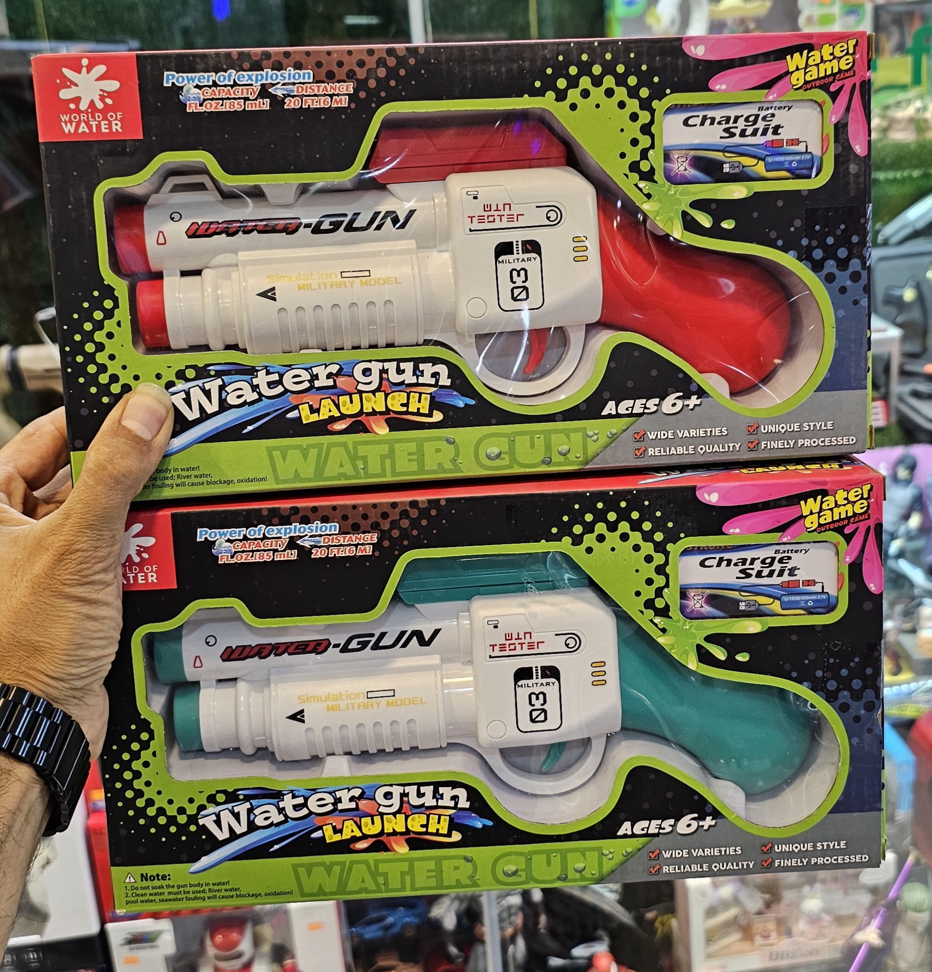 تفنگ آبپاش شارژی ویچستر مدل Water Battle Electric Water Gun