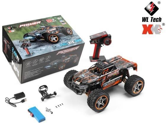 ماشین کنترلی براشلس آفرود 55 کیلومتر Wltoys 104018