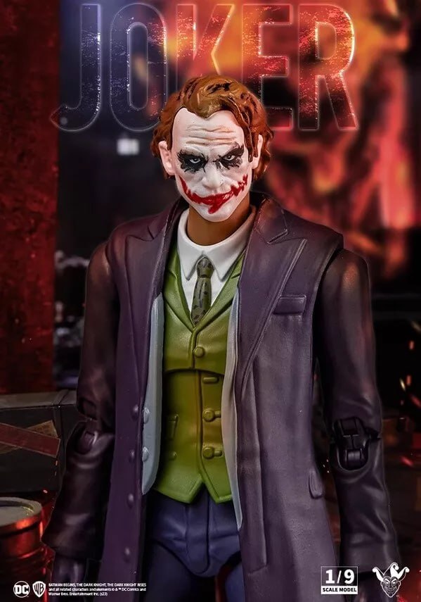 اکشن فیگور جوکر هیث لجر DC fond joy joker action figure