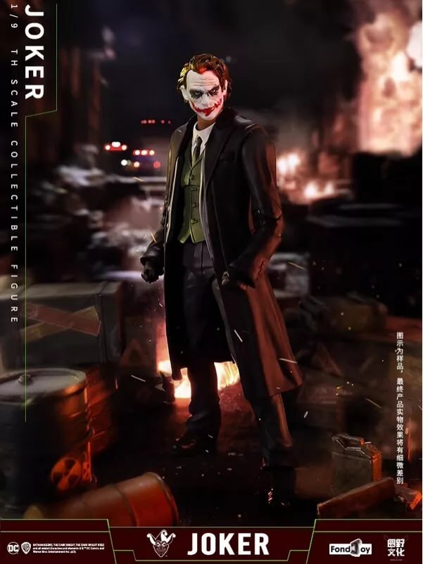 اکشن فیگور جوکر هیث لجر DC fond joy joker action figure