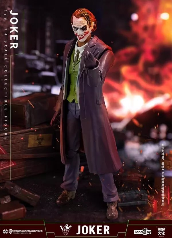 اکشن فیگور جوکر هیث لجر DC fond joy joker action figure