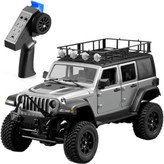 ماشین کنترلی صخره نورد جیپ مشکی MN MODELS MN128 JEEP