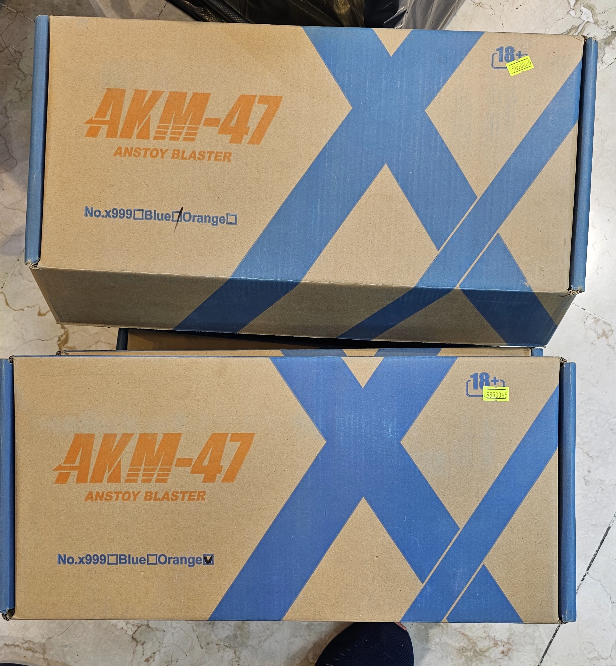 تفنگ بازی شارژی تیر ژله ای مدل کلاشینکف سری AK کد x999