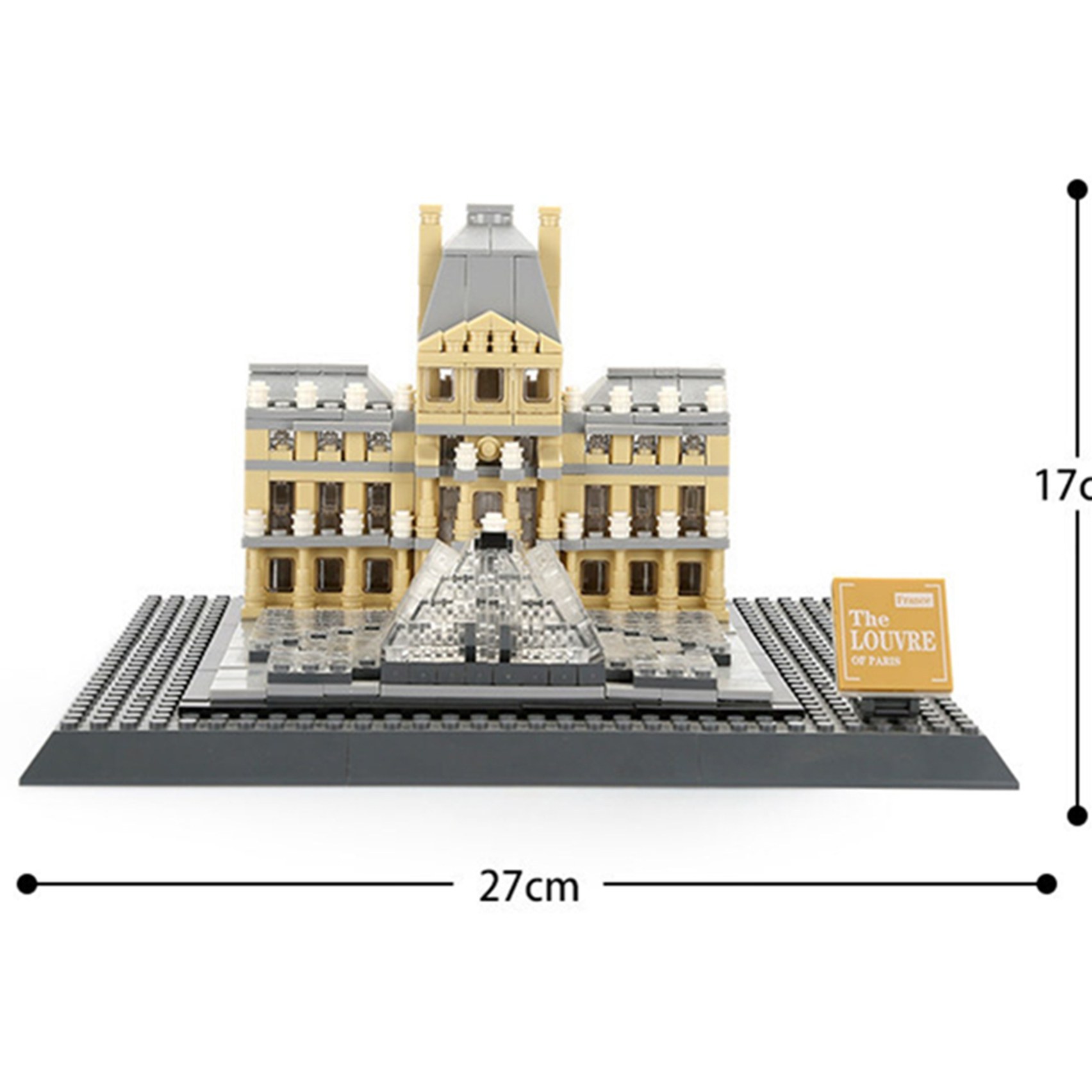 لگو موزه لوور پاریس مدل آرشیتکت LX.A444