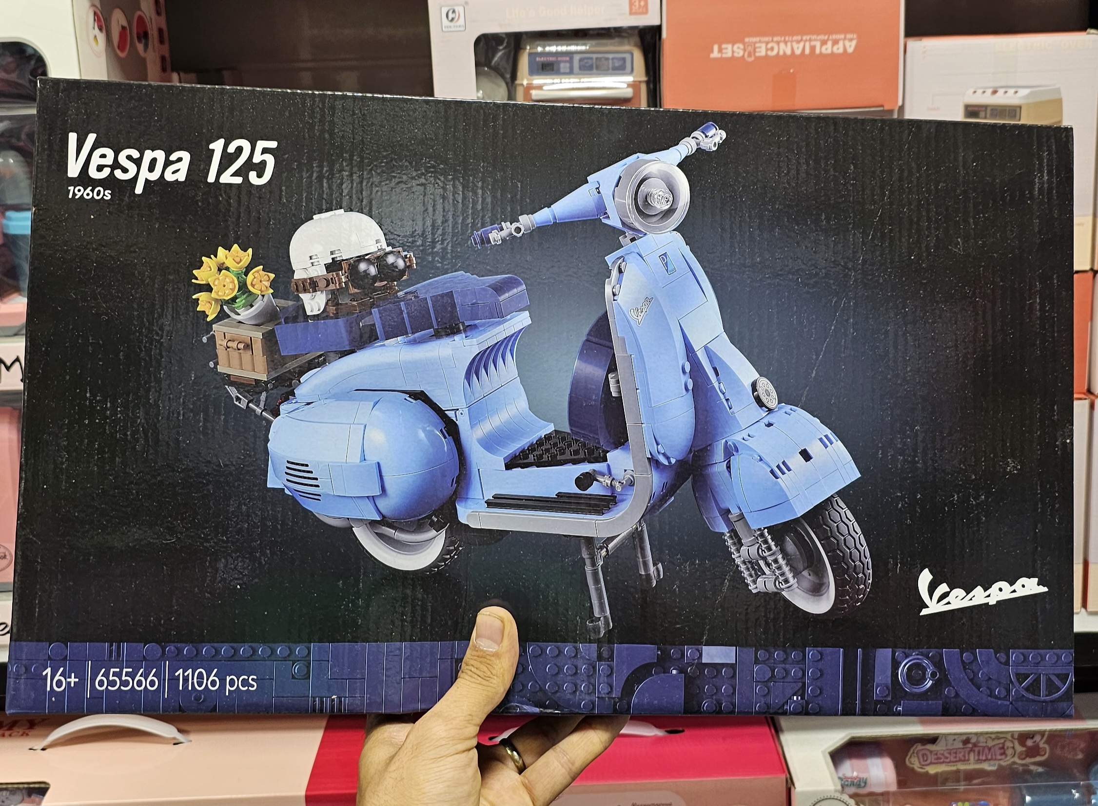 لگو موتور وسپا 1106 قطعه مدل 65566 Vespa