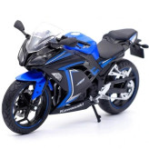 ماکت فلزی موتور کاوازاکی نینجا برند اتومکس مقیاس 1:12 ابی و سبز