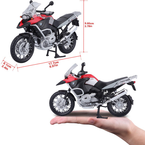 ماکت موتور بی ام و آر 1200 مایستو 1/12 BMW R1200 GS