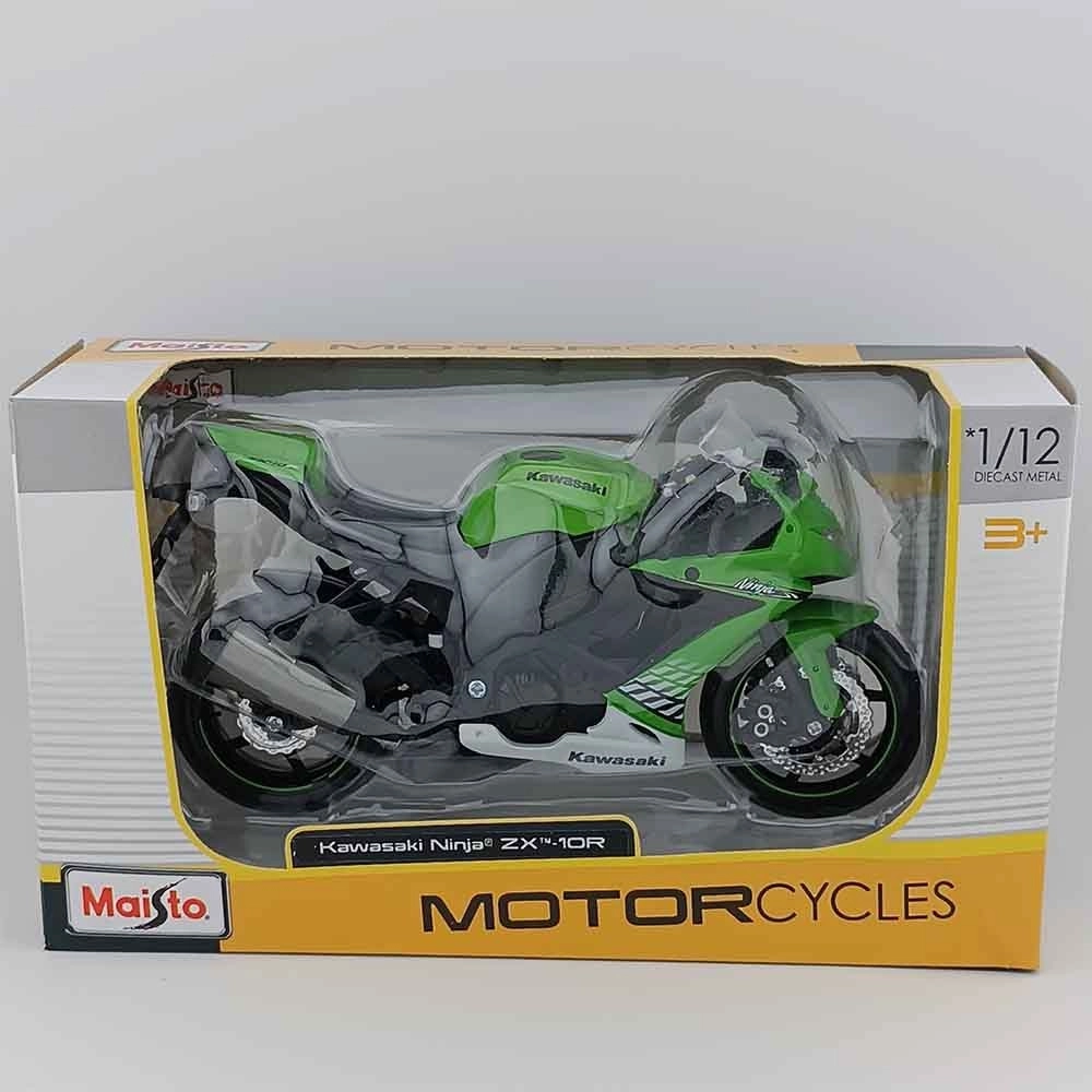 ماکت موتور کاوازاکی نینجا زدایکس 10 آر مایستو 1/12 Kawasaki Ninja Maisto