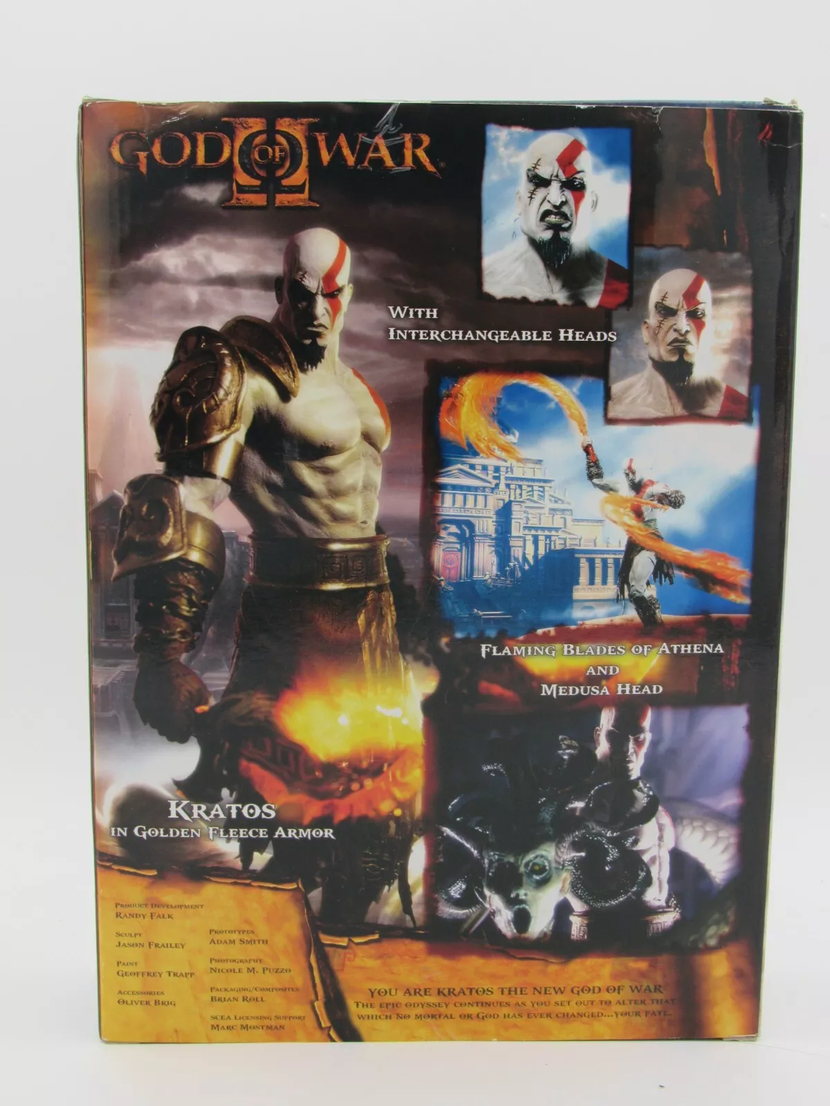 اکشن فیگور کریتوس 30 سانت نکا  NECA God of War 2 Kratos