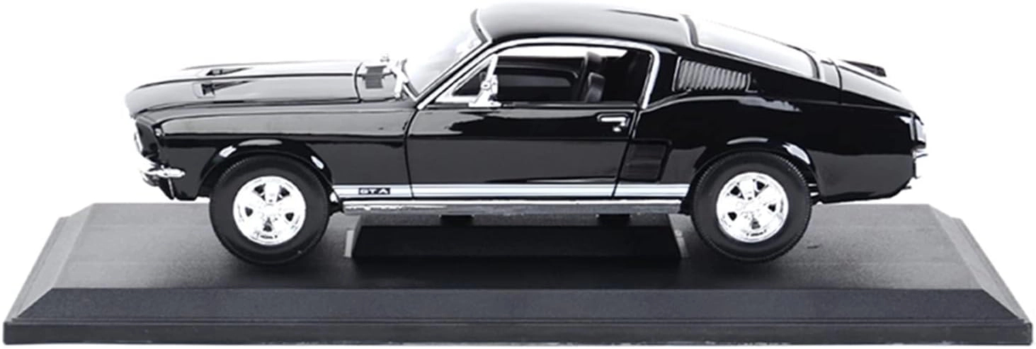 ماکت فورد موستانگ جی تی 1967 فست بک مشکی مایستو 1/18 (Ford Mustang GTA Maisto)