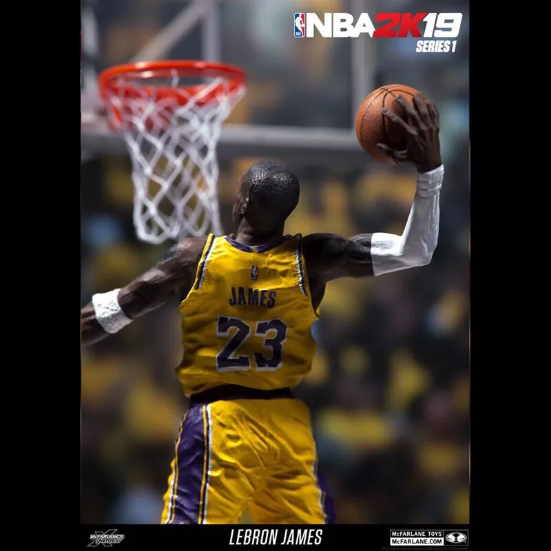 فیگور لبرون جیمز از تیم لیکرز برند McFarlane Lebron James