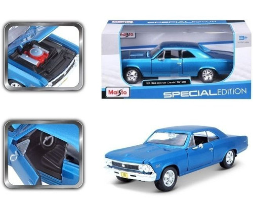 ماکت ماشین شورلت مدل 1/24 مدل 1966 Chevy Chevelle SS 396