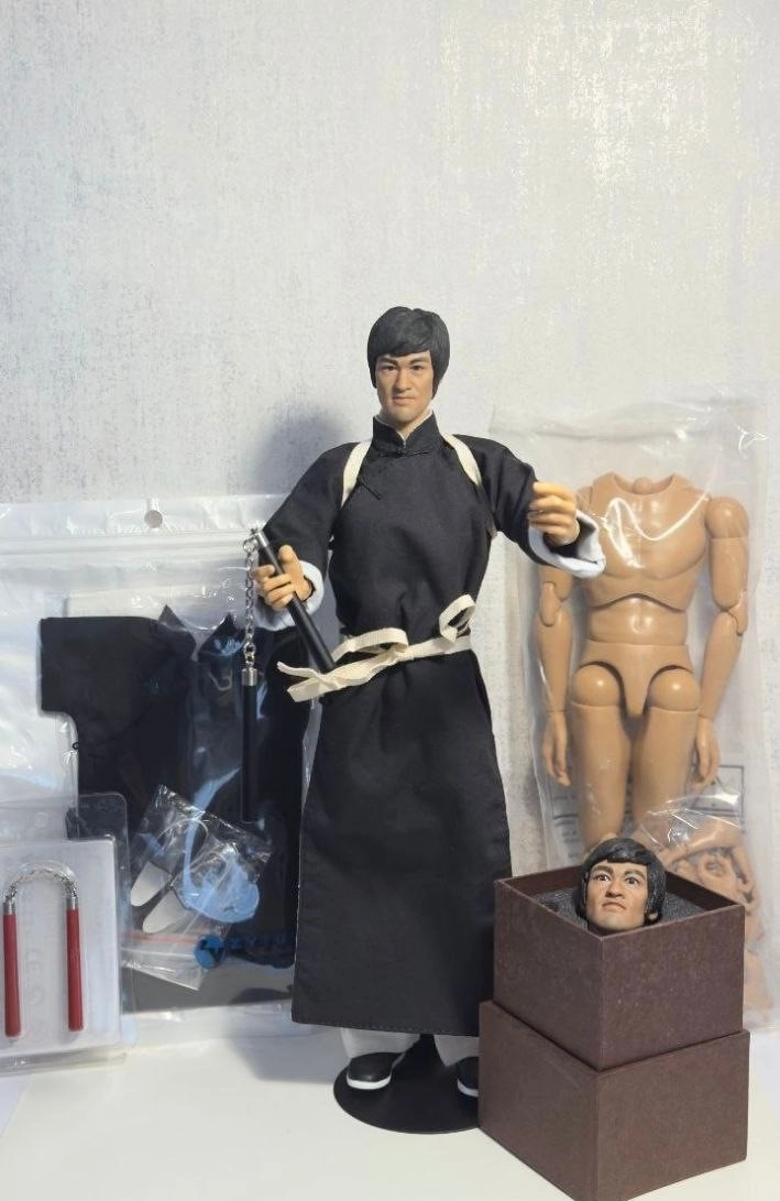 اکشن فیگور بروس لی در معبد سری Bruce Lee برند ZY Toys