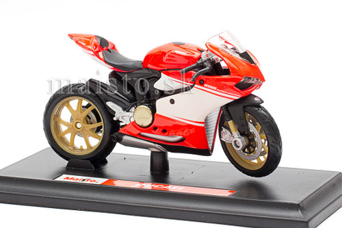 ماکت موتور دوکاتی DUCATI-1199 superleggera برند Maisto،سایز 1-18