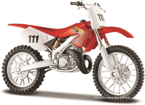 ماکت موتور هوندا سی آر 250 کراس HONDA-CR250R برند Maisto،سایز 1-18