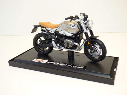 ماکت موتور بی ام دبلیو آر ناین تی bmw R nine T SCRAMBLER برند Maisto،سایز 1-18