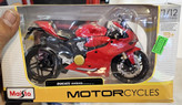 ماکت موتور دوکاتی پانی گال 1/12 مایستو DUCATI 1199 PANIGALE maisto