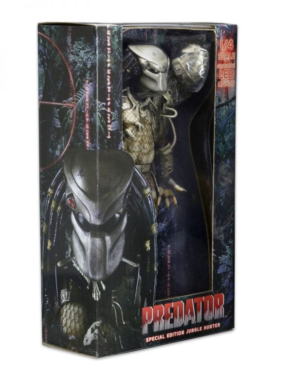 اکشن فیگور پریدیتور غارتگر مدل Special Editions Predator Jungle Hunter نکا 50 سانت LED LIGHTS
