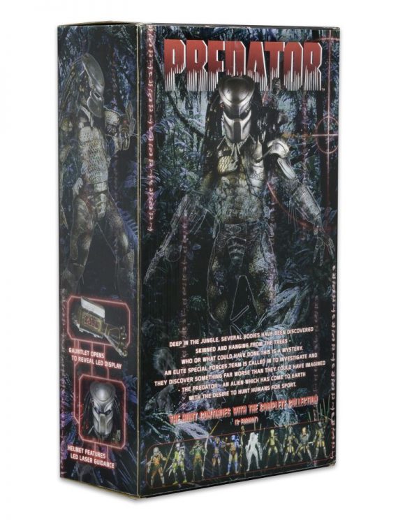 اکشن فیگور پریدیتور غارتگر مدل Special Editions Predator Jungle Hunter نکا 50 سانت LED LIGHTS