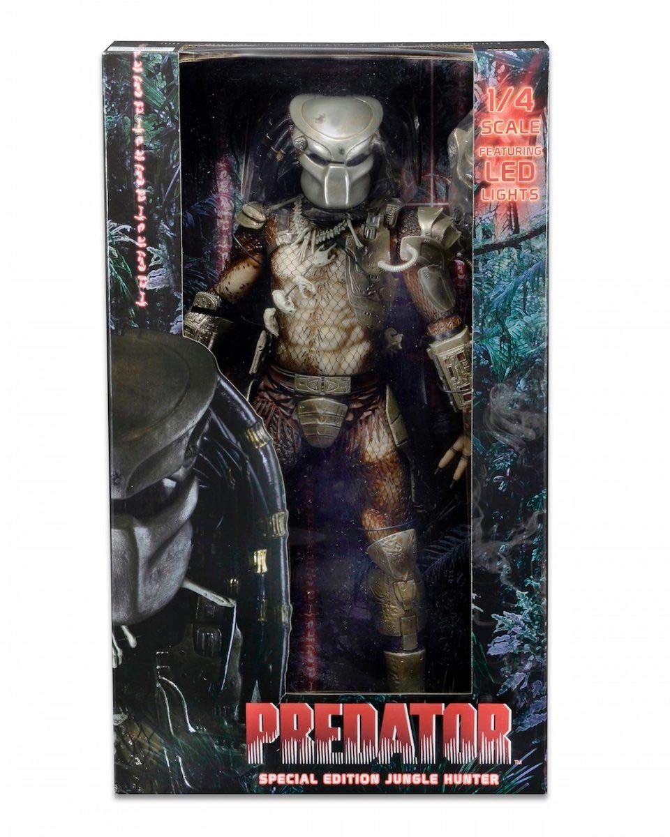 اکشن فیگور پریدیتور غارتگر مدل Special Editions Predator Jungle Hunter نکا 50 سانت LED LIGHTS