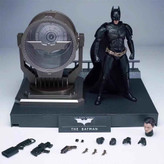 اکشن فیگور بتمن شخصیت کریستین بیل پک 3 عددی همراه پرژکتور و کیت پایه DC batman action figure