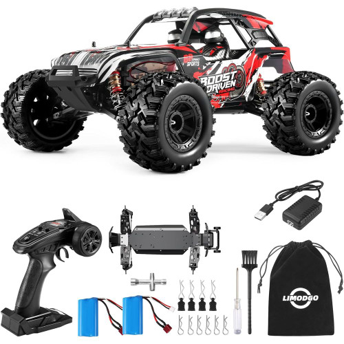 ماشین بازی کنترلی آفرود 46 کیلومتر فلزی Rc Off-Road برند UJIE