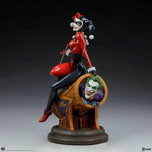 فیگور جوکر و هارلی کویین توپخانه برند سایدشو نسخه 205 از 1000 مدل Joker & Harley Quinn SIDESHOW
