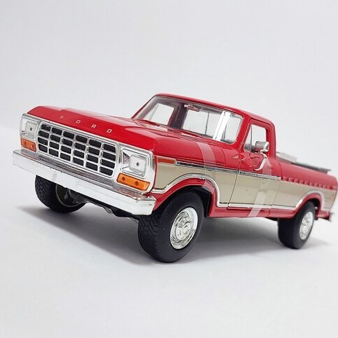 ماکت ماشین فلزی وانت فورد f150 قرمز جادا Ford f-150 Pickup 1979 JADA