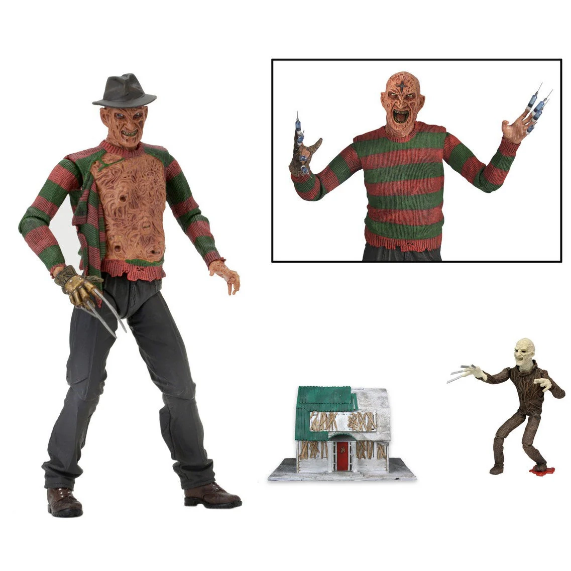 اکشن فیگور فردی کروگر از کابوس خیابان الم 3 نکا A Nightmare on Elm Street 3