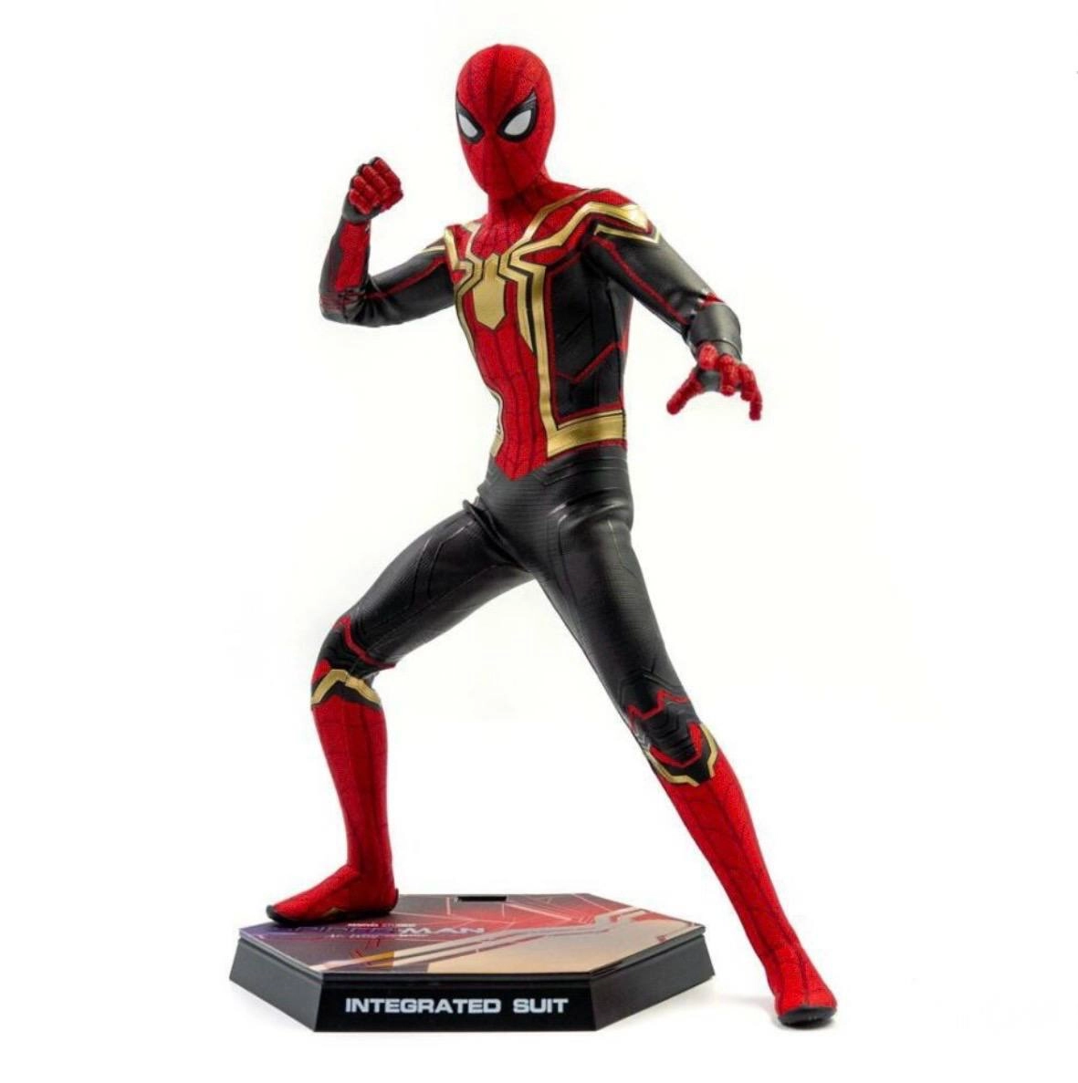 فیگور اسپایدرمن هات تویز 30 سانت مدل No Way Home Integrated Suit Hot Toys