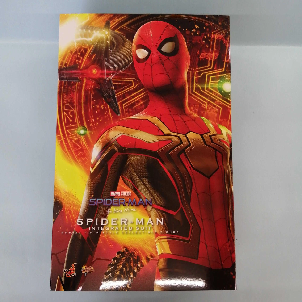 فیگور اسپایدرمن هات تویز 30 سانت مدل No Way Home Integrated Suit Hot Toys