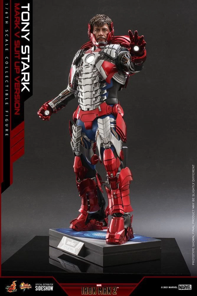 فیگور آیرون من 2 هات تویز تونی استارک 30 سانت مدل IRON MAN 2 Hot Toys