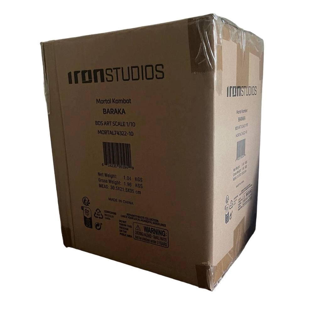 فیگور باراکا مورتال کمبت آیرون استدیو Iron studios Baraka