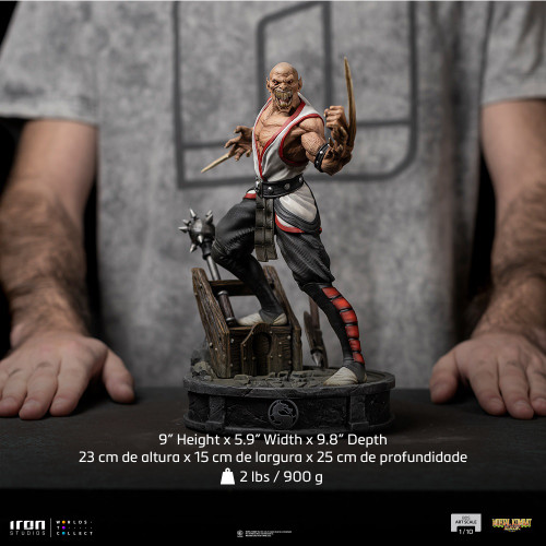 فیگور باراکا مورتال کمبت آیرون استدیو Iron studios Baraka