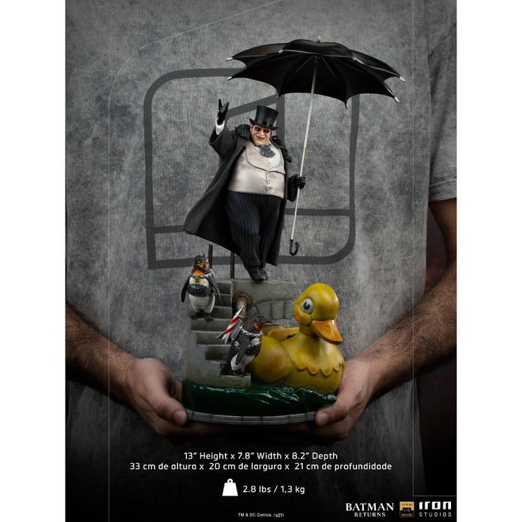 فیگور پنگوئن بتمن آیرون استودیوز Penguin Batman Gotham Iron Studios