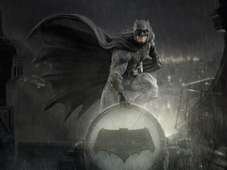 فیگور بتمن زک اسنایدر لیگ عدالت آیرون استودیوز ZACK SNYDER’S JUSTICE LEAGUE Iron Studios
