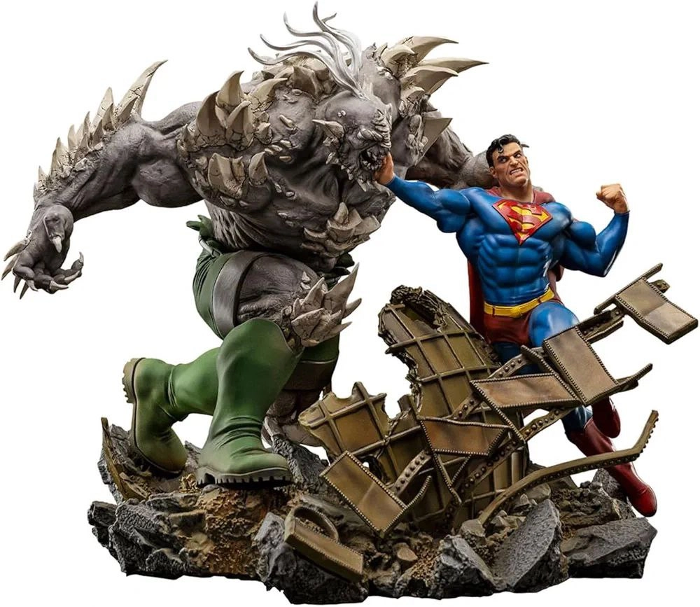 فیگور سوپرمن علیه دومزدی برند آیرون استدیو Iron Studio Superman VS Doomsday Scale 1/10