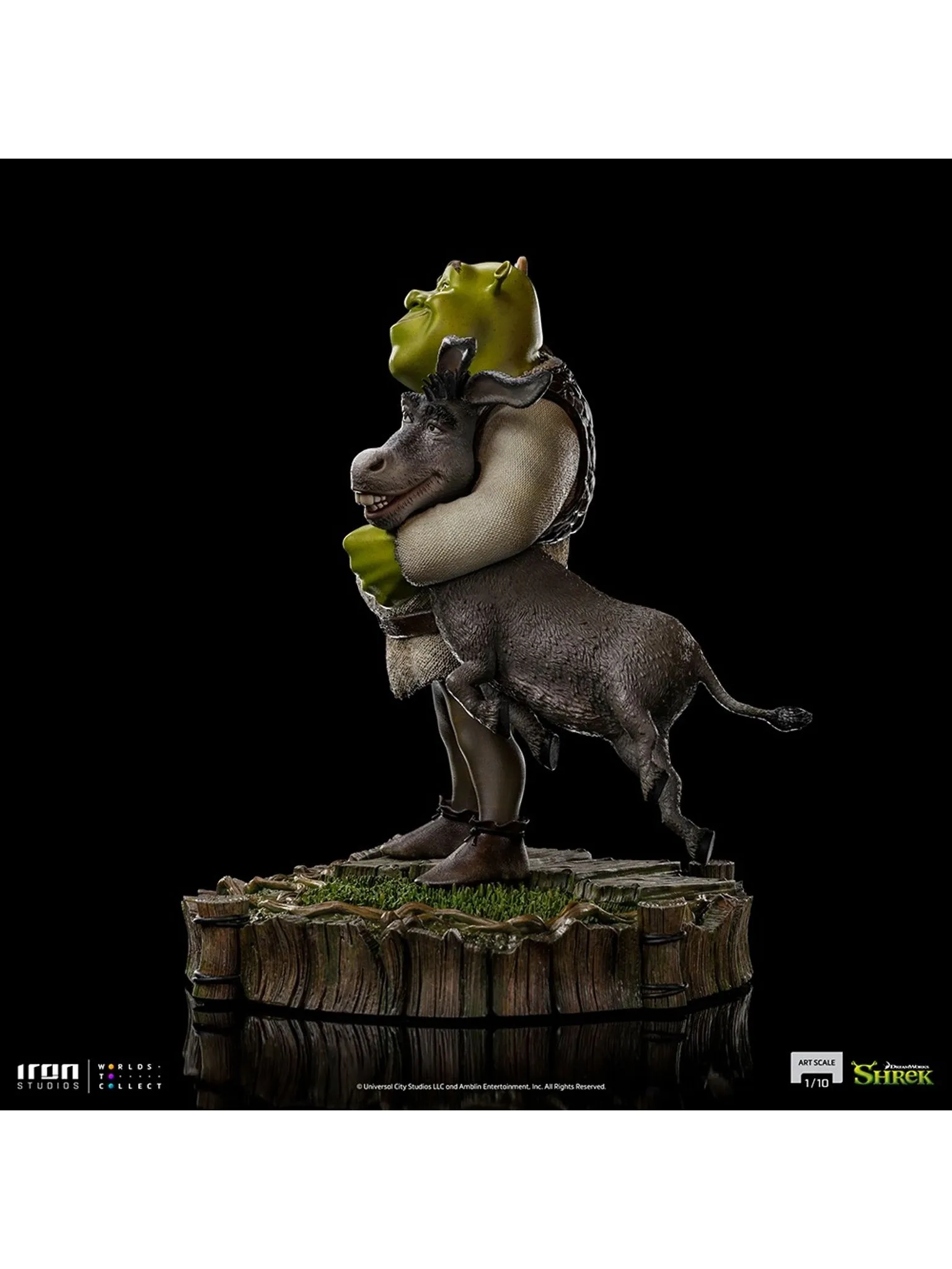 فیگور شرک و خر برند آیرون استدیو Iron Studio Shrek Scale 1/10