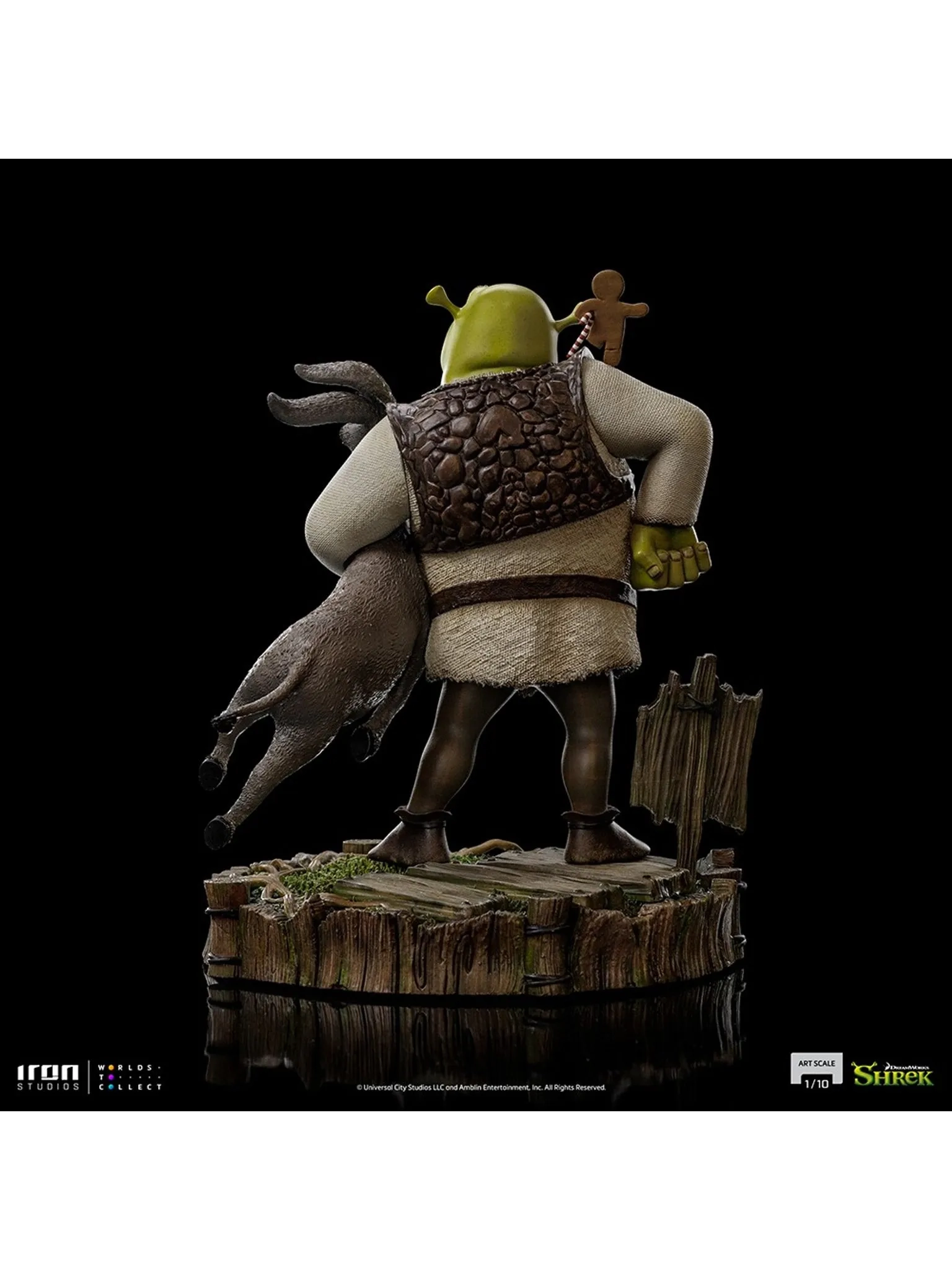 فیگور شرک و خر برند آیرون استدیو Iron Studio Shrek Scale 1/10